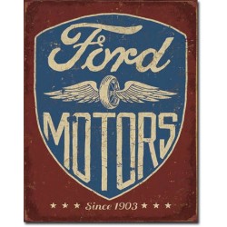 Plaque déco Ford Motors -...