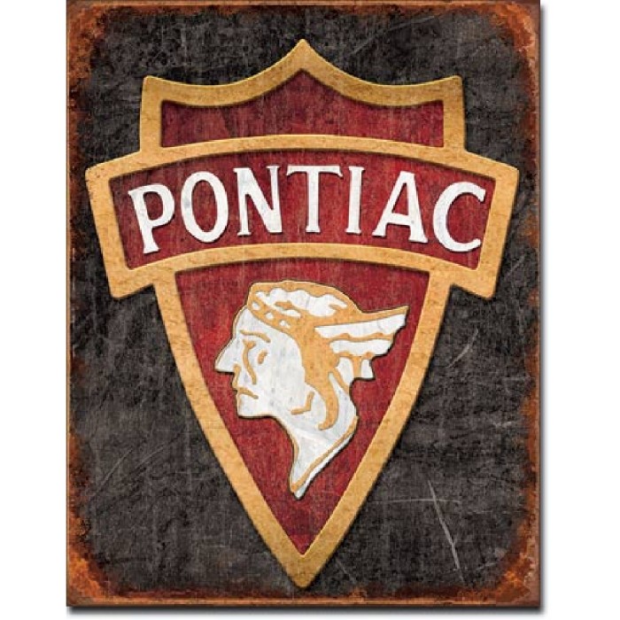Plaque déco Pontiac Logo 1930