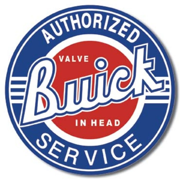 Plaque déco Buick Service