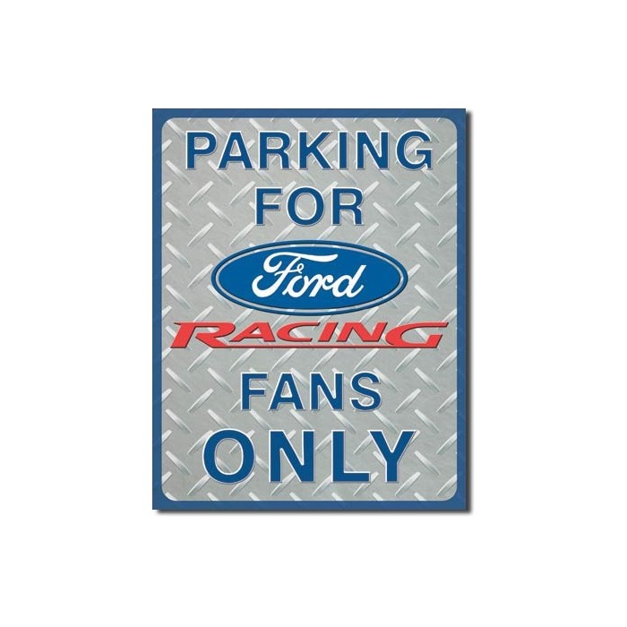 Plaque déco Ford Racing...