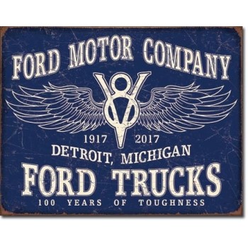 Plaque déco Ford Trucks -...