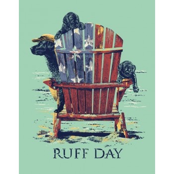 Plaque déco Ruff Day