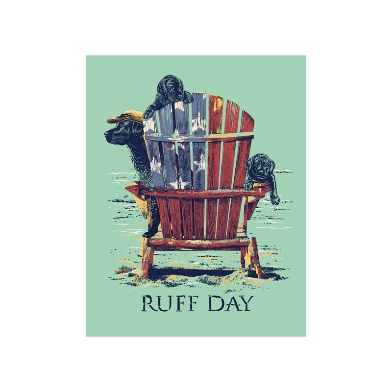 Plaque déco Ruff Day