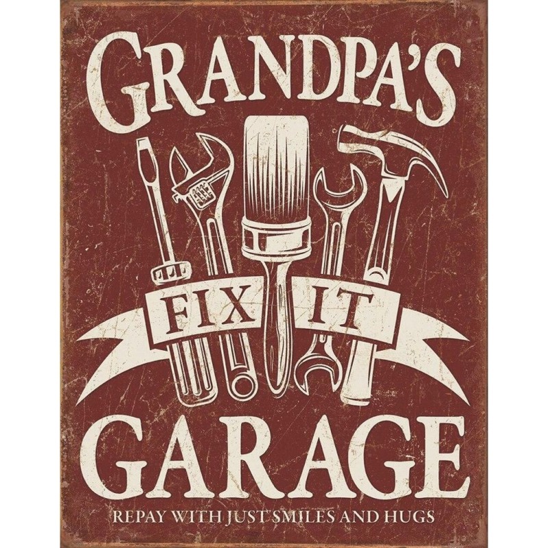 Magnet Grandpa's Garage...