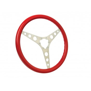 Volant 3 branches rouge 15"...