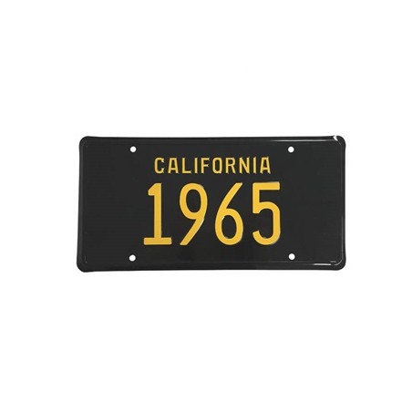 ref_389121_Plaque d'immatriculation Californie Scott Drake ACC-LP-65C
