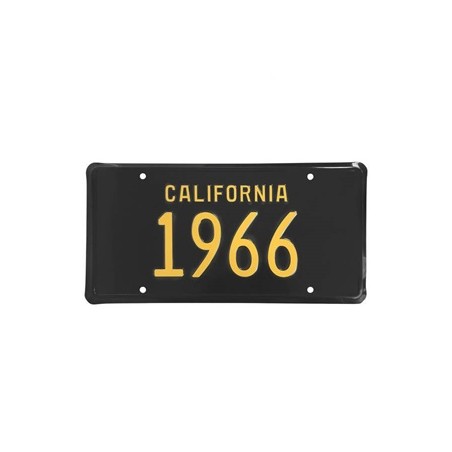 ref_389122_Plaque d'immatriculation Californie Scott Drake ACC-LP-66C