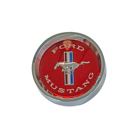 ref_200504_Cache centraux des roues "Styled steel wheel", rouge Scott Drake C5ZZ-1130-WL