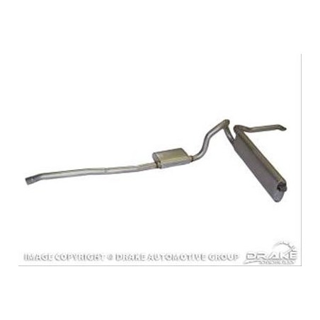 ref_200911_Ligne d'échappement 1,75" simple (6 cylindres) Scott Drake C5ZZ-5257-ARK