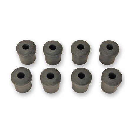 ref_200949_Silentblocs de jumelle de lame de suspension (trou de 9/16" en caoutchouc) Scott Drake C5ZZ-5781-BR