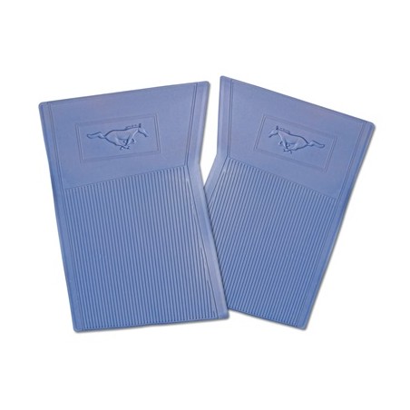 ref_201088_Tapis de sol PVC Pony Bleu Scott Drake C5ZZ-6513086-BL