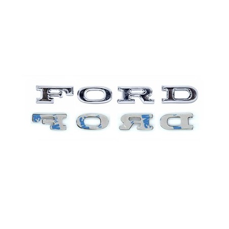 ref_201814_Lettres adhésives "F-O-R-D" sur le capot. Scott Drake C7AZ-16606-SK