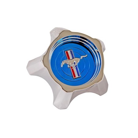 ref_201960_Cache central de roue (bleu, design original) Scott Drake C7ZZ-1130-A
