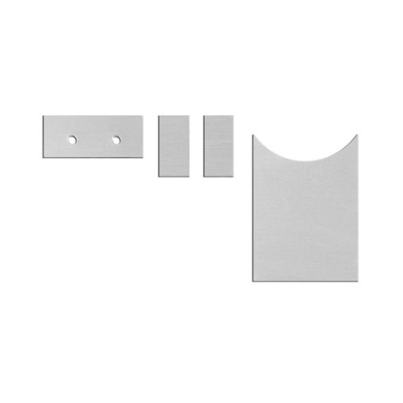 ref_202305_Inserts en aluminium des bouches d'aération Deluxe (avec A/C) Scott Drake C7ZZ-6504410-AC