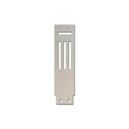 ref_202306_Insert de commande de chauffage aluminium brossé Scott Drake C7ZZ-6504410-HC