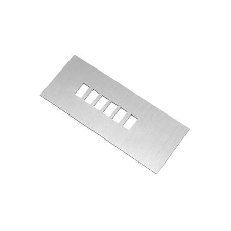 ref_202550_Plaque d'indicateur de vitesse en aluminium Scott Drake C7ZZ-7D443-P