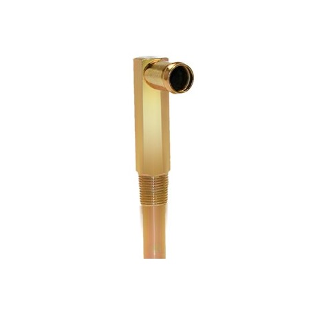 ref_202611_Raccord de durite de chauffage (Big block, Gold Zinc) Scott Drake C8AZ-18599-A
