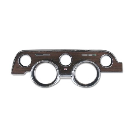 ref_202744_Entourage de compteurs avec insert bois Scott Drake C8ZZ-10838-BMI