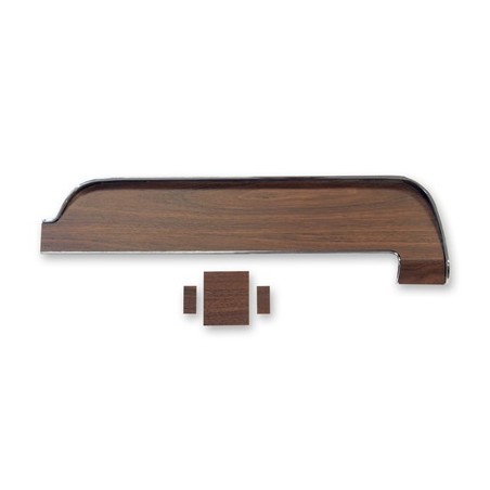 ref_389779_Garniture de tableau de bord en bois Deluxe (avec A/C) Scott Drake C8ZZ-6504410-AC