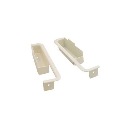 ref_389933_Coupelles de panneaux de porte Deluxe (blanc, paire) Scott Drake C9ZZ6524046-7WT