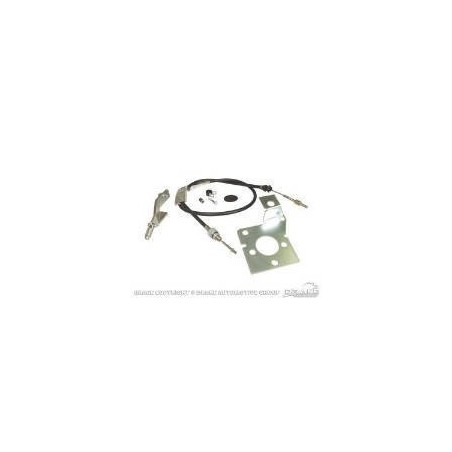 ref_202578_Kit câble d'embrayage pour boite de vitesses Tremec T6 Scott Drake C7ZZ-CCK