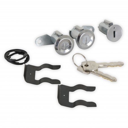 ref_389811_Kit barillets de portes et neiman avec clé Pony Scott Drake C9AZ-6222050-B