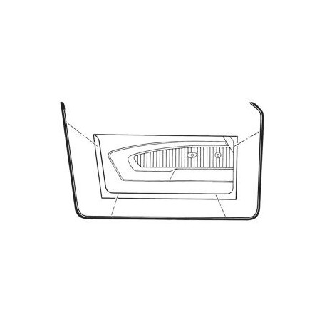 ref_390149_Joints de portes Scott Drake D1ZZ-6520530-1A