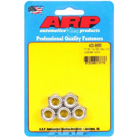 ref_30894_Ecrous nylstop inox 7/16-14" ARP 400-8666