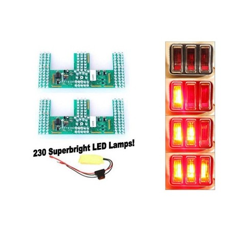 ref_205343_Kit de feux arrière séquentiels à LED Scott Drake SD-6004-UB