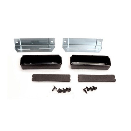 ref_204610_Kit coupelles de panneaux de portes Pony (noir) Scott Drake KIT-INT5-BK