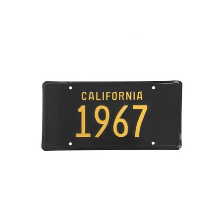 ref_389123_Plaque d'immatriculation Californie Scott Drake ACC-LP-67C