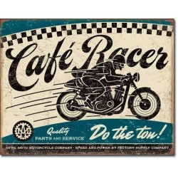 Plaque déco Cafe Racer