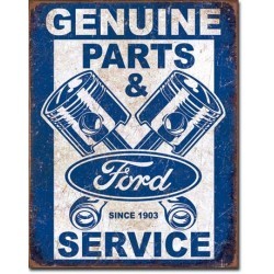 Plaque déco Ford Service