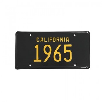 ref_389121_Plaque d'immatriculation Californie Scott Drake ACC-LP-65C