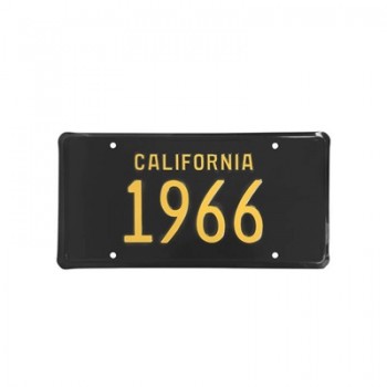 ref_389122_Plaque d'immatriculation Californie Scott Drake ACC-LP-66C