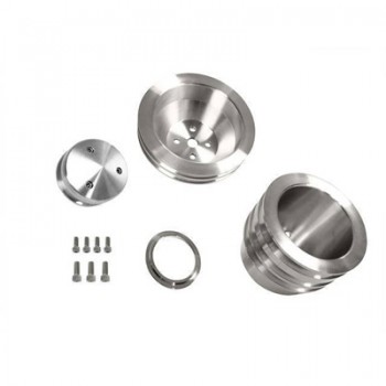 ref_199909_Kit poulies d'accessoires aluminium 3 gorges 289-302ci Scott Drake B-F104