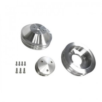 ref_199910_Kit de poulies en aluminium 390-428ci sans AC Scott Drake B-F142