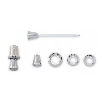 ref_200485_Kit enjoliveurs et boutons de tableau de bord Scott Drake C5ZZ-10852-K