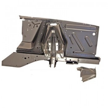 ref_200638_Ensemble longeron et tourelle d'amortisseur coté gauche Scott Drake C5ZZ-16055-LHC