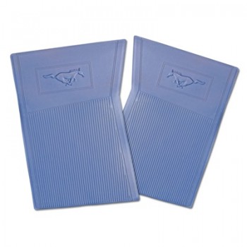 ref_201088_Tapis de sol PVC Pony Bleu Scott Drake C5ZZ-6513086-BL