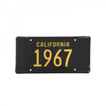 ref_389123_Plaque d'immatriculation Californie Scott Drake ACC-LP-67C