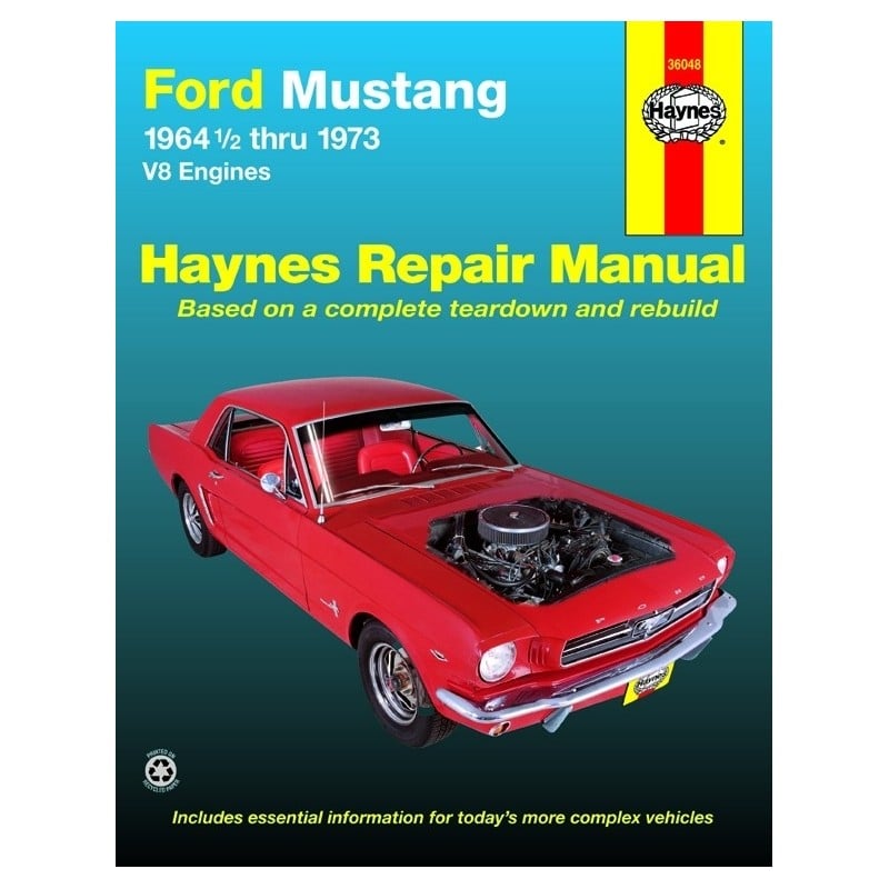 ref_7444_HAY36048_manuel de reparation Ford Mustang 1964-1973 v8