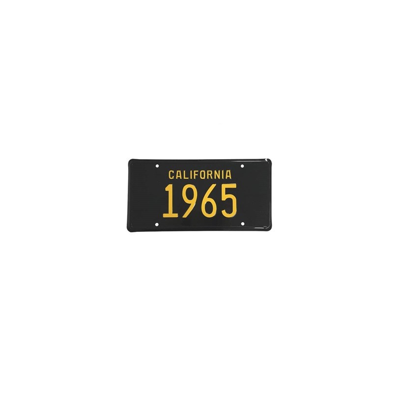 ref_389121_Plaque d'immatriculation Californie Scott Drake ACC-LP-65C