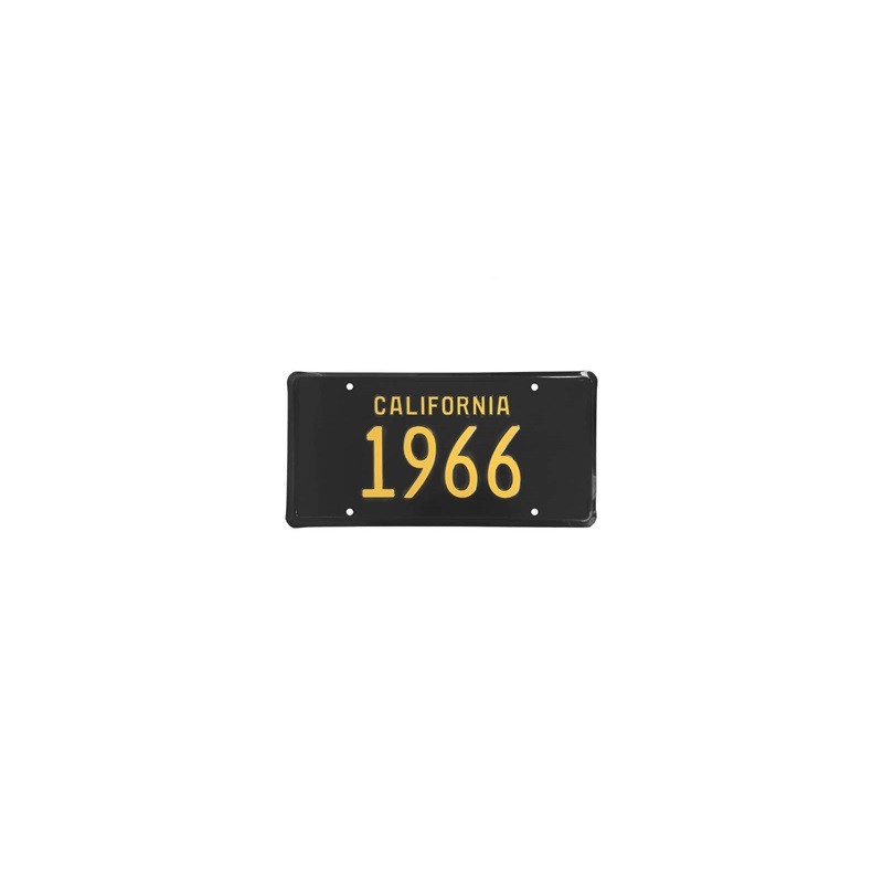 ref_389122_Plaque d'immatriculation Californie Scott Drake ACC-LP-66C