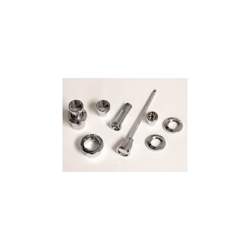 ref_200484_Kit boutons chromés de tableau de bord Scott Drake C5ZZ-10852-DLXK