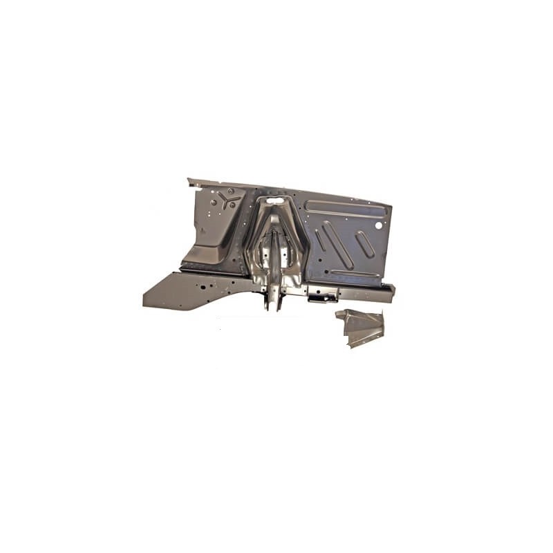 ref_200638_Ensemble longeron et tourelle d'amortisseur coté gauche Scott Drake C5ZZ-16055-LHC
