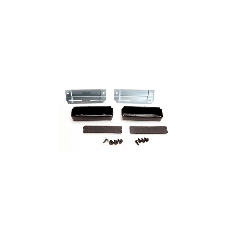 ref_204610_Kit coupelles de panneaux de portes Pony (noir) Scott Drake KIT-INT5-BK