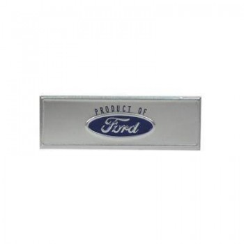 ref_202831_Emblème de seuile de porte, logo Ford, bleu Scott Drake C8ZZ-6513208-T