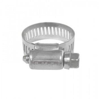 ref_389107_Collier de serrage FoMoCo en acier inoxydable 5/8 Scott Drake 8287-125