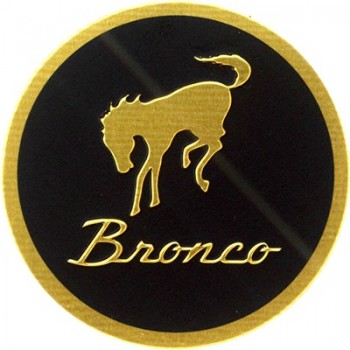 ref_389112_Emblème officiel de porte-clés "Bronco" Scott Drake ACC-BRONCO-EMB